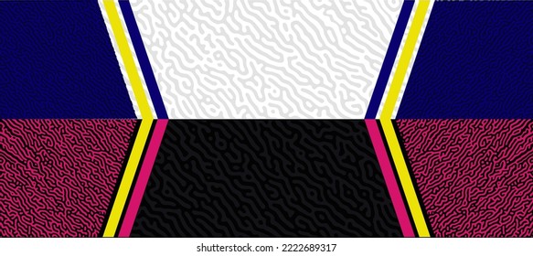 organic turing pattern Design 69 Apparel Sport Wear Sublimation Wallpaper Background Vector