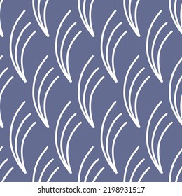 Organic twig grass purple seamless pattern vector illustration abstract