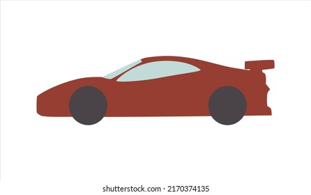 Organic Vector Cartoon Car Shape Stock Vector (royalty Free) 2170374135 