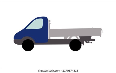 organic vector cartoon truck shape