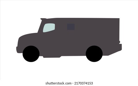 organic vector cartoon van shape