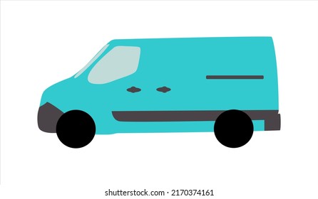 organic vector cartoon van shape