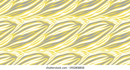 Organic vector texture stripe, zebra, tiger print pattern background