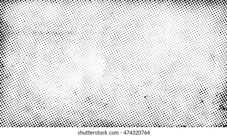 organic vintage halftone vector background