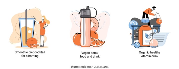 Organic and vitamin full beverage. Vegan detox food and drink. Therapeutic smoothie as healthy diet cocktail, herbal nourishment metaphor. Raw ingredient blend, nutrition for energy diet natural juice