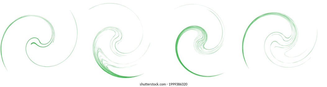 Organic weed, grass like curvy, wavy lines