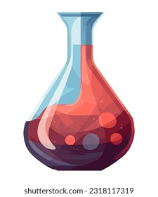 Organic wine , gourmet cooking ingredient icon isolated