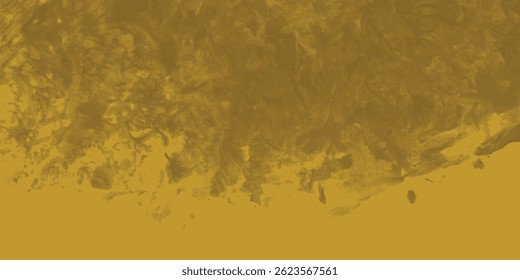 Organic Yellow Grunge Art with Bold Brushstrokes and Visually Engaging Texture

