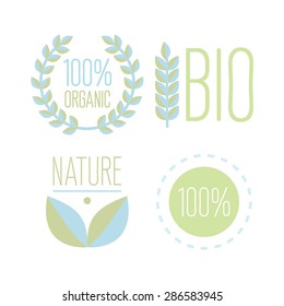 Organic,bio,ecology natural design template.