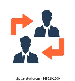 Organisation And Business Structure Icon Concept