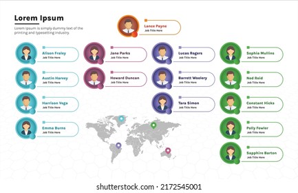 Organisation Chart! Simple Chart Flow Of Organisation Hierarchy. Colourful Hierarchy, Multi Division Hierarchy Chart With Map Background. Powerpoint Presentation Organisation And Hierarchy Chat.