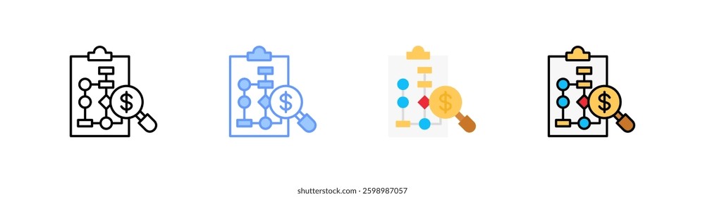Organisation Multi style Icon Sheet