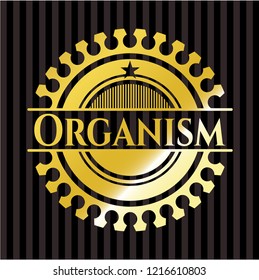 Organism golden emblem