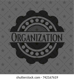 Organization black emblem
