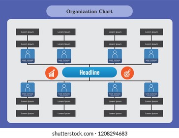 Organization Chart Infographics 