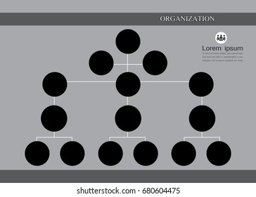 Organization Chart Infographics 