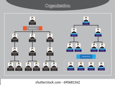 Organization Chart Infographics 