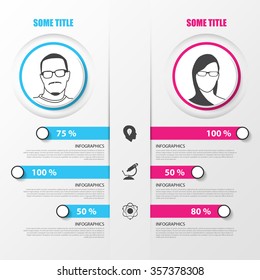 Organization chart. infographics design template. Vector illustration