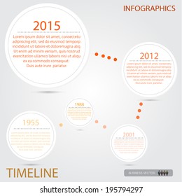 organization chart infographics, vector illustration 