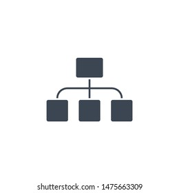 Organization Flat  related vector glyph icon.. Flat icon isolated on the white background. Editable EPS file. Vector illustration.