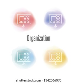 Organization Icon Concept