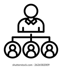 Organization Icon Element For Design