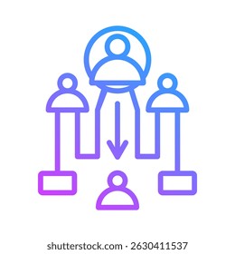 Organization Icon Element For Design