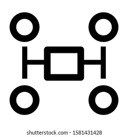 organization icon isolated sign symbol vector illustration - Collection of high quality black style vector icons
