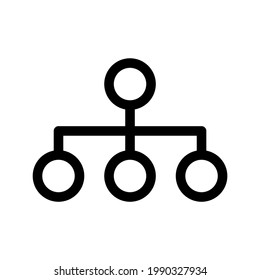 organization icon or logo isolated sign symbol vector illustration - high quality black style vector icons

