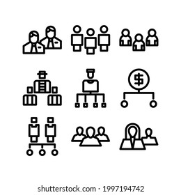 organization icon or logo isolated sign symbol vector illustration - Collection of high quality black style vector icons
