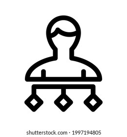 organization icon or logo isolated sign symbol vector illustration - high quality black style vector icons
