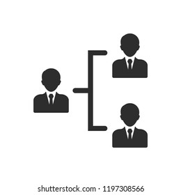 Organization Icon Vector Illustration