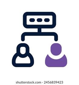 organization icon. vector mixed icon for your website, mobile, presentation, and logo design.