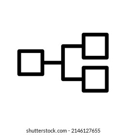 Organization Icon Vector Symbol Design Illustration