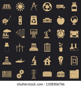 Organization icons set. Simple style of 36 organization vector icons for web for any design