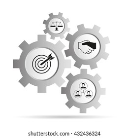 organization management, business management concept