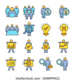 organization and management icons