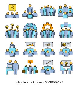 organization and management icons