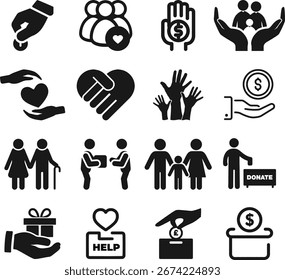 Conjunto de iconos web de gestión de Organizaciones en estilo de línea. Colección de iconos lineales de recursos humanos. Contiene gente de negocios, trabajo en equipo, estructura, jerarquía, liderazgo y más.