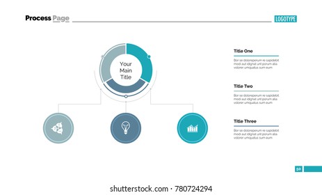 Organization Structure Slide Template Stock Vector (Royalty Free) 780724294