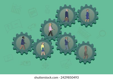 organization and teamwork to achieve objectives
