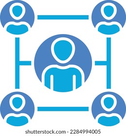 Organization vector icon. Can be used for printing, mobile and web applications.