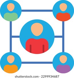 Organization vector icon. Can be used for printing, mobile and web applications.
