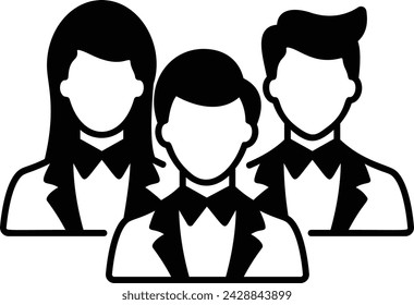 organizational behavior vector color icon design, self improvement at workplace Symbol, business motivation Sign, goal-directed behavior stock illustration, Rising Star or Talent Pool concept