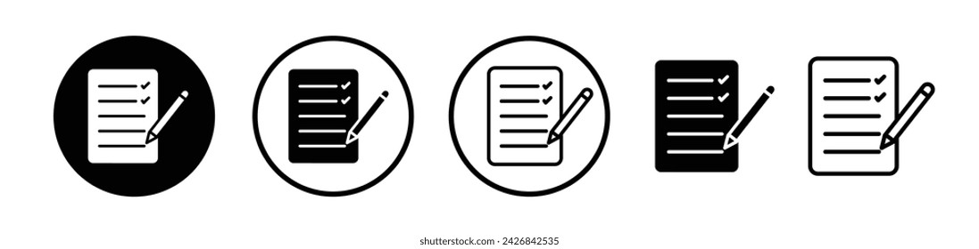 Organizational Blueprint Line Icon. Structured Design Icon in Black and White Color.