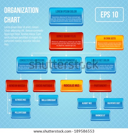 Organization Chart Vector