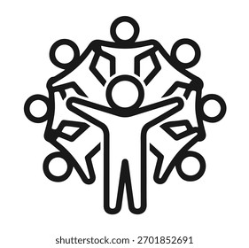 Organizational chart concept a hierarchical structure representing the relationships and positions within a company or system