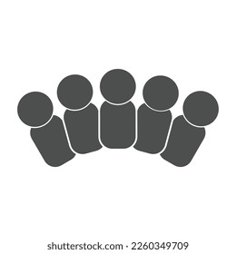 organizational structure icon illustration design