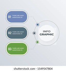 organizational structure infographics template design. Business concept infograph with 3 options, steps, or processes. Vector visualization can be used for workflow layout, diagram, annual report, web