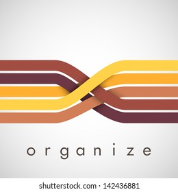 Organize! | EPS10 Vector
